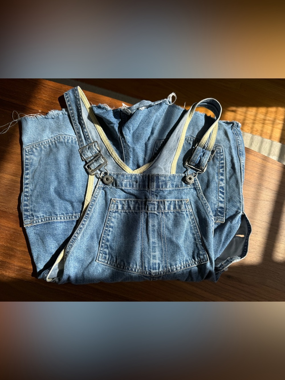 GAP Light Blue Denim Overalls